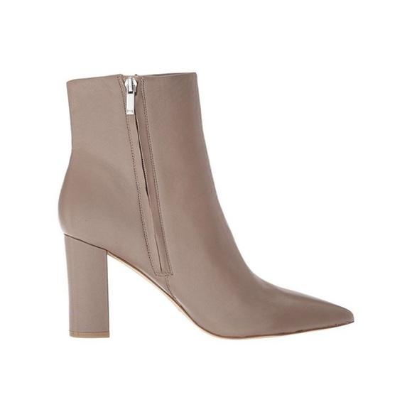 Marc Fisher Mlulani Pointed Toe Heeled Boot in Taupe Sz8.5 NWOB - Picture 2 of 13